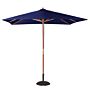 Parasol Bolero, vierkant, Donkerblauw, 2,5 meter