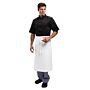 Sloof Whites Chefs Clothing, standaard, wit, lang, zonder zak, poly/ktn, 75x90cm