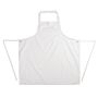 Schort Whites Chefs Clothing, halterschort, wit, extra lang, zonder zak, poly/ktn, 107x92cm