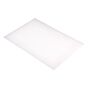 Snijplank Hygiplas, 45x30x1,25cm, wit