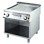 Bakplaat Gastro M, gas, glad verchroomd, PO, lekbak, 80(b)x85(h)x70(d), 11,4kW