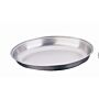RVS ovale dekschaal, 30cm