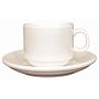 Olympia Ivory stapelbare koffiekopjes 206ml