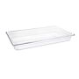 Gastronormbak Vogue, polycarbonaat, transparant, GN1/1, 200mm diep
