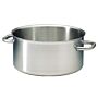 Kookpan Bourgeat, Excellence, RVS, 28(Ø)cm, 8,6L, ook inductie, Deksel: K835