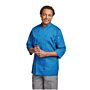 Koksbuis Chef Works, Colour, 3/4 mouw, blauw, poly/ktn, unisex, dubbele sluiting, stoffen knopen, 175 g/m2