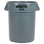 Rubbermaid Ronde Afvalcontainer 75,7 Ltr. Grijs