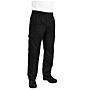 Chef Works unisex slim fit cargo broek zwart S, Taillemaat: 76-82cm. Binnenbeenlengte: 84cm