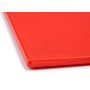 Hygiplas LDPE snijplank rood 600x450x10mm