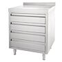 Vogue werkbank met 4 laden, 90(h) x 70(b) x 60(d)cm