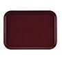 Cambro Epictread rechthoekig antislip glasvezel dienblad bordeaux 35x27cm