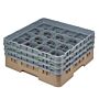 Cambro Camrack vaatwaskorf met 16 compartimenten max. glashoogte 17,4cm