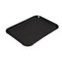 Cambro polypropyleen fastfood dienblad zwart 41x30cm