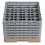 Cambro Camrack vaatwaskorf met 16 compartimenten max. glashoogte 29,8cm