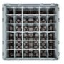 Cambro Camrack vaatwaskorf met 36 compartimenten max. glashoogte 25,7cm