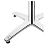 Bolero aluminium tafelonderstel met 4 poten, 68(h) x 65(b)cm