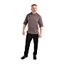 Chef Works Urban Hartford unisex koksbuis met rits lange mouw grijs S, Borstomvang: 92-97cm
