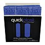 Quickplast detecteerbare blauwe pleisters, 9,8(h) x 8,8(b) x 2(d)cm