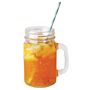 Olympia mason jar drinkglazen met tekst 450ml (12 stuks), 13,2(h) x 6,7(Ø)cm