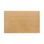 Bolero voorgeboord rechthoekig tafelblad essenfineer 1100 x 700mm