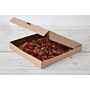 Fiesta Green composteerbare kartonnen pizzadoos 35cm, 4,5cm(h) x 35,8cm(b) x 35,8cm (plat)