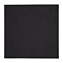 Fiesta 3-laags dinerservetten 1/4 vouw zwart 400mm (1000 stuks), 40(b) x 40(l)cm