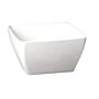 APS Pure vierkante melamine kom wit 12,5x12,5cm, 6,5(h) x 12,5(b) x 12,5(d)cm