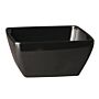 APS Pure vierkante melamine kom zwart 12,5x12,5cm, 6,5(h) x 12,5(b) x 12,5(d)cm