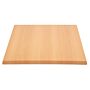 Bolero vierkant tafelblad beuken 70cm, 3(h) x 70(b) x 70(d)cm