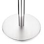 Bolero ronde RVS tafelpoot, 68(h) x 40(Ø)cm