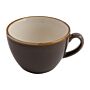 Olympia Kiln cappuccinokopjes grijs 34cl, 10,9(Ø) x 7,2(h)cm