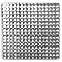 Bistrotafel Bolero, weerbestendig en kantelbaar, vierkant, RVS, 72(h)x60(b)x60(d)cm, CG838