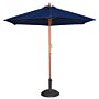 Parasol Bolero, rond, Donkerblauw, 3 meter