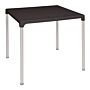 Tafel Bolero, weerbestendig, vierkant, zwart, 72(h)x75(b)x75(d)cm