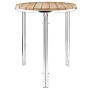 Stapelbare tafel Bolero, rond, essenhout, 72(h)xØ60cm, GL981