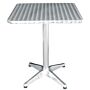 Tafel Bolero, weerbestendig, vierkant, RVS, 72(h)x60(b)x60(d)cm, U427