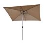 Sorara Lyon parasol rechthoekig 200x300cm zandkleur