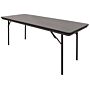 Inklapbare tafel Bolero, weerbestendig, 75(h)x183(b)x61(d)cm