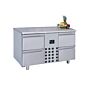 700 KOELWERKBANK COMBISTEEL, 4 LADEN MONOBLOCK, 130(B)x70(D)x85(H)cm, 230V/120W