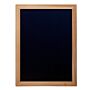 Wandkrijtbord Securit, Woody, Teak, 30(b)x40(h)cm, incl 1 krijtstift