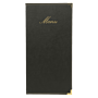 Securit Menukaart Classic, A45, Zwart