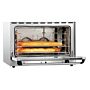 Heteluchtoven Bartscher, vochtinjectie, 4x 600x400(mm), 84(b)x57(h)x80(d), 400V/6400W
