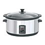 Slowcooker Bartscher, 6,5L, 230V/0,32kW, ovaal, ceramieken inzetpan