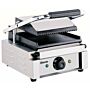 Contactgrill Bartscher, enkel, geribbeld/glad,   29(b)x21(h)x40(d), 230V/1800W