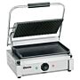 Contactgrill Bartscher, enkel, geribbeld/glad,   41(b)x20(h)x37(d), 230V/2200W