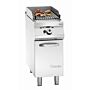 Lavasteengrill Bartscher gas, CNS, PO, staand, 40(b)x90(h)x90(d), 12kW