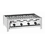 Grillplaat Bartscher, gas, 4-pits, PO, tafelmodel, 85(b)x27(h)x56(d), 14.7kW