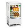Koelvitrine Bartscher, 2 roosters, wit, 58L, 43(b)x81(h)x38(d), 230V/180W
