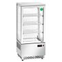 Koelvitrine Bartscher, 3 roosters, edelstaal, 78L, 43(b)x99(h)x39(d), 230V/180W