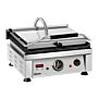Contactgrill Bartscher, enkel, geribbeld/geribbeld,   40(b)x29(h)x49(d), 230V/2500W